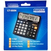 CITIZEN CALCULATOR 555 N DESKTOP 12 DIGIT